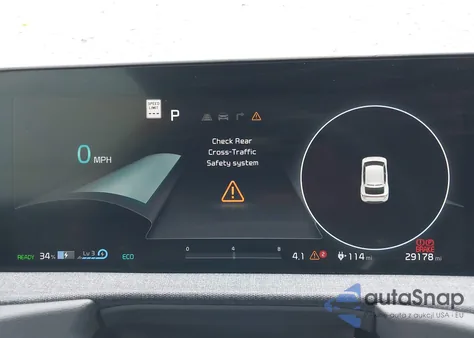 2022 Kia Ev6 Wind from USA, damaged, VIN KNDC3DLC3N5048233